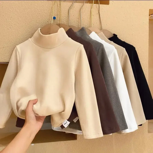 Adora Milano Maglietta intima da neonato calda tinta unita autunno/inverno