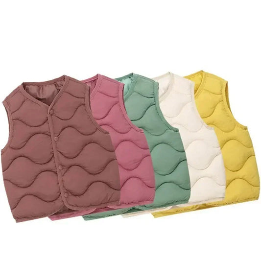 Adora Milano Gilet caldo in cotone per bambini