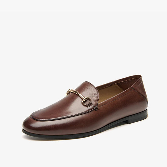 Adora Milano Scarpe Donna Mocassini Pelle Bovina Montone Gomma Formale Business