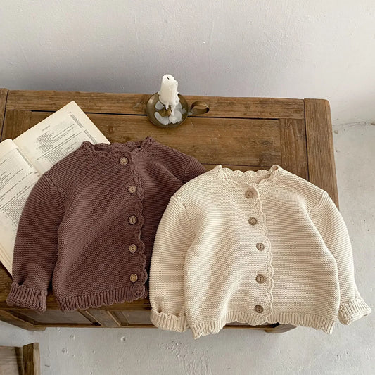 Adora Milano Neonati Maglione Manica Lunga Cappotto Bambini Bambine Abiti Lavorati a Maglia