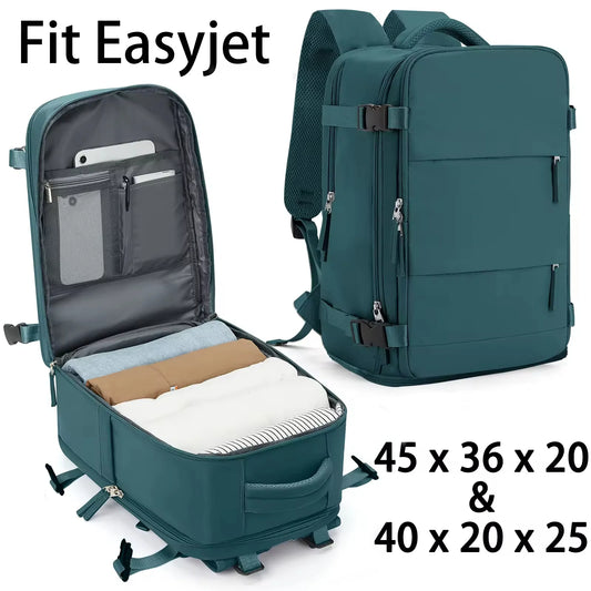 Adora Milano Reise-Rucksack für Damen und Herren (Flugzeug)