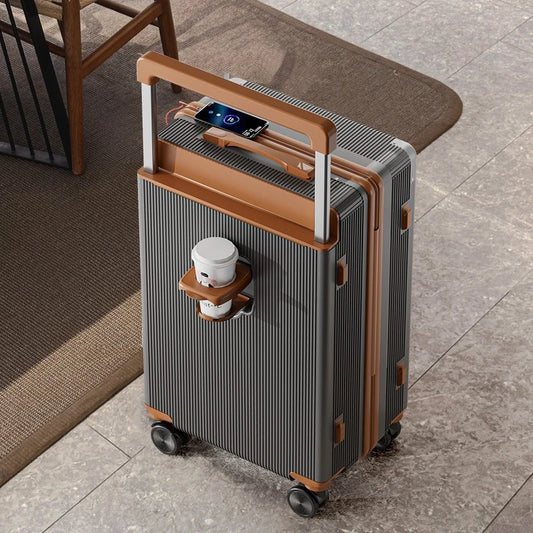 Adora Milano Large Capacity Travel Suitcase 20" Checked Luggage Locking Bag