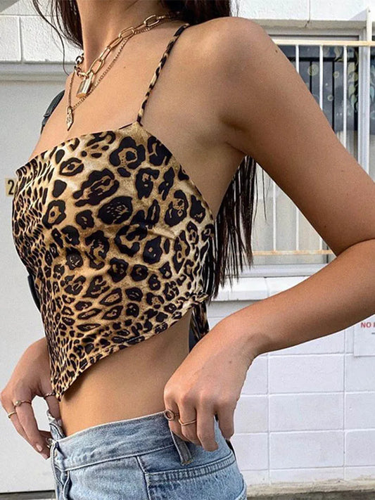 Adora Milano Women Tank Tops Backless Sexy Rave Outfits Sleeveless