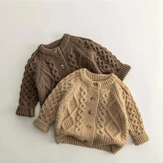 Adora Milano Maglione Abbigliamento Bambini Maglione Cardigan in maglia per Bambine e Bambini