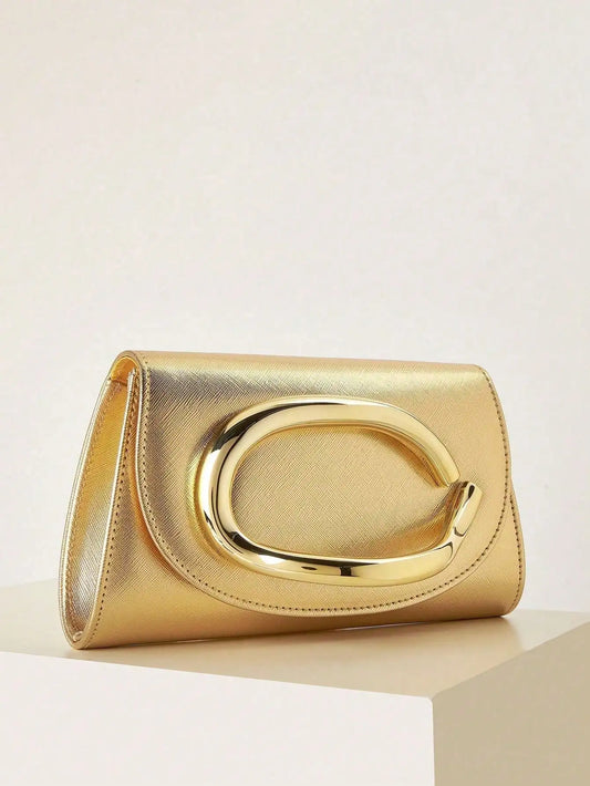 Adora Milano Glitter Damenhandtasche mit abnehmbarer Kette