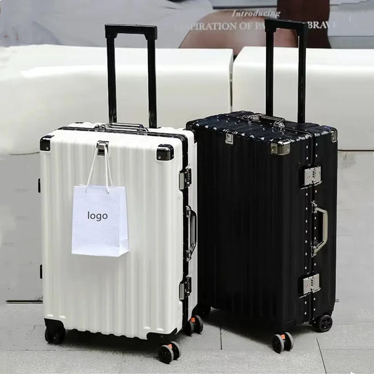 Adora Milano Luggage female universal wheel trolley case 24 inch student password suitcase male