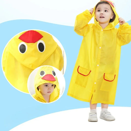 Adora Milano Impermeabile per Bambini Stile Cartone Animato Animale Impermeabile da Esterno