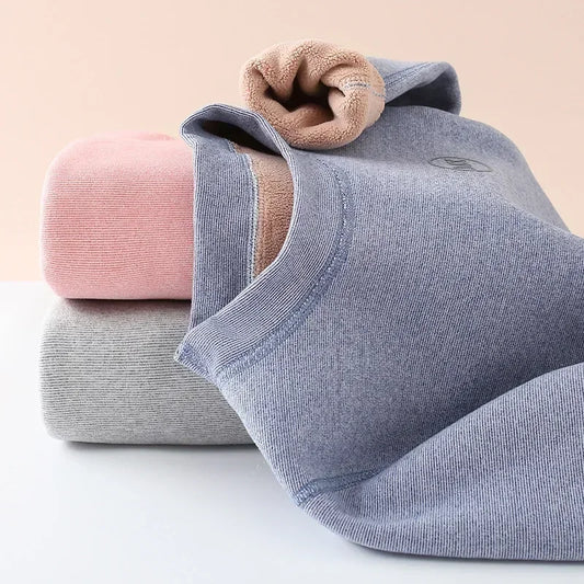 Adora Milano Intimo Termico per Bambini in Pile Caldo a Due Pezzi