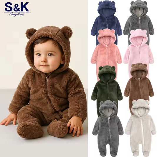Adora Milano 0-24M Baby Rompers Infant Clothes Winter Newborn Baby Boy Girl