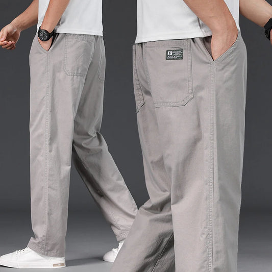 Adora Milano Mens Casual Pants Relaxed Fit Cotton  Sweatpants Mens Jogger