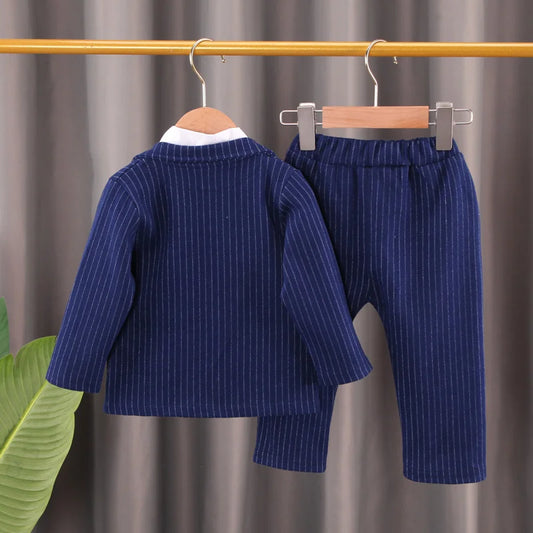 Adora Milano Abiti per Bambini Cappotto Camicia Pantaloni Completi per Bambini