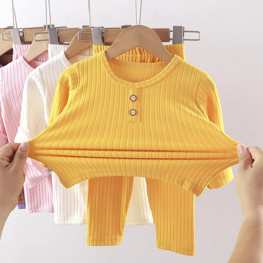Adora Milano Completi Intimi per Bambini Autunno Nuovi Pigiami per Neonati e Bambine