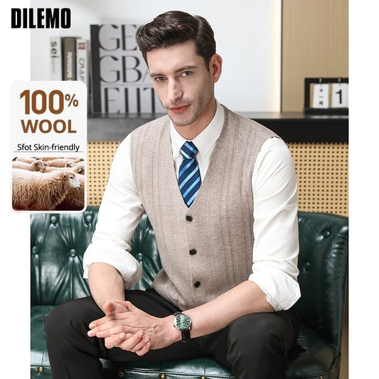 Adora Milano Cardigan In Maglia Slim Fit Marchio Di Moda Invernale Abbigliamento Casual Da Uomo