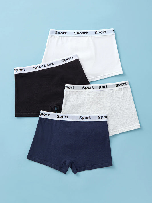 Adora Milano Boxer Bambino Cotone Tinta Unita Morbidi Traspiranti