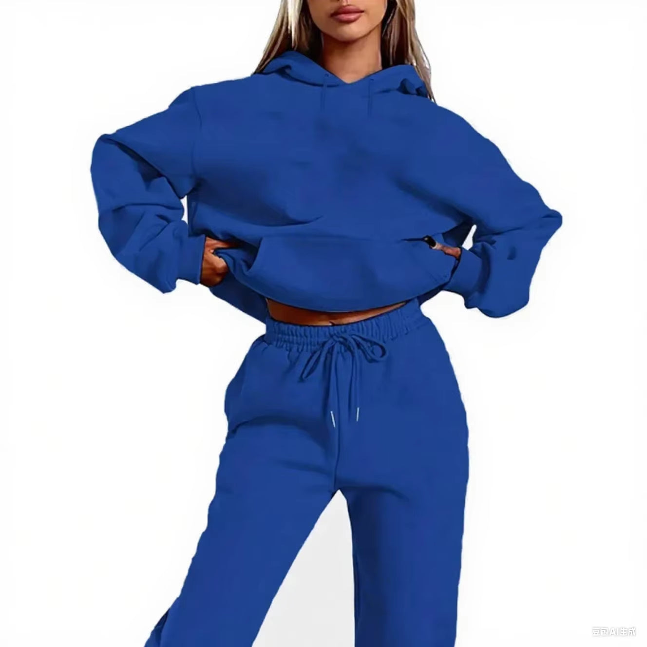 2025 Hot Sale Women Fashion Tracksuit Hoodies and Sweatpants High Quality Ladies Daily Casual Sports Jogging Suit Hooded Outfits