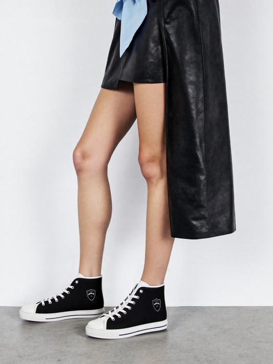 Adora Milano Serie 345 Classic High-Top  Shoes - White/Black