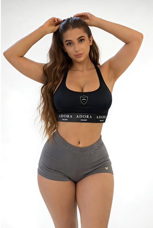 Adora Milano Cropped Yoga Tank Top