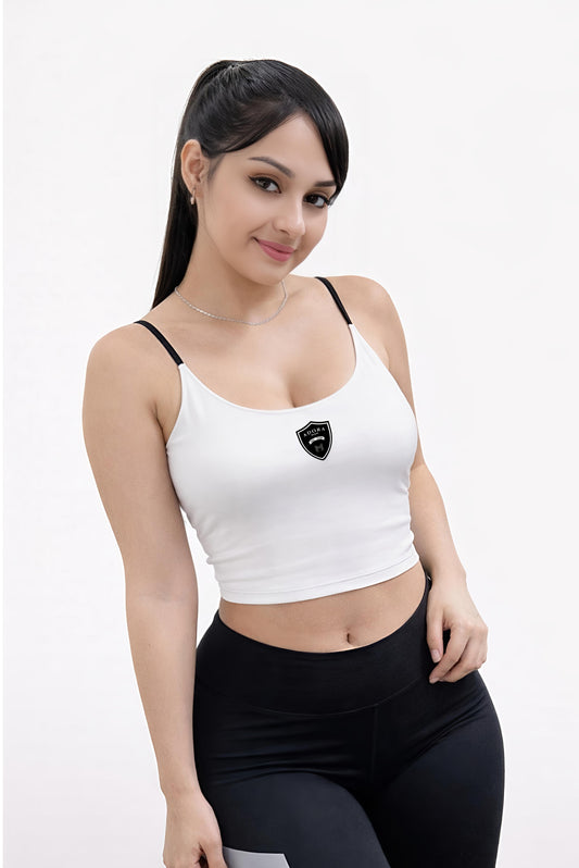 Adora Milano Sleeveless White Tops