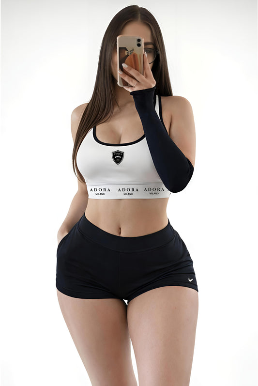 Adora Milano Cropped Yoga Tank Top