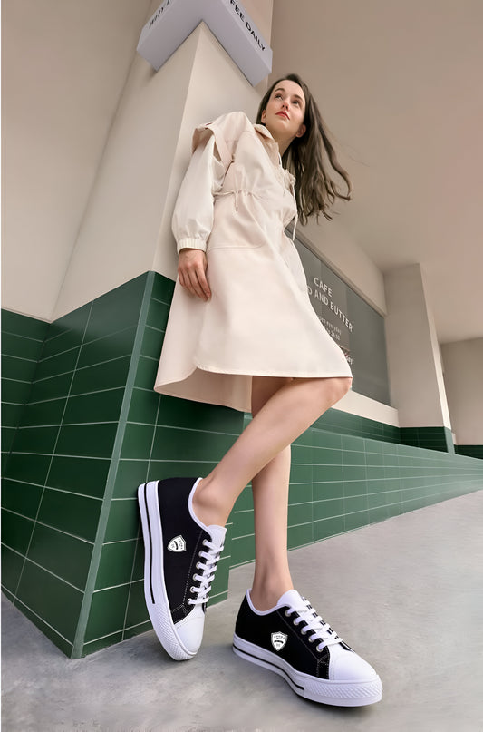 Adora Milano Serie 188 Gummi Low Top Schuhe